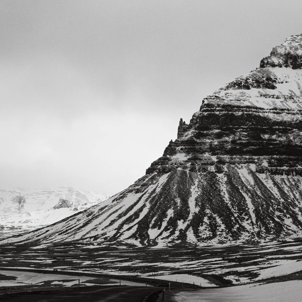 Ein Berg in Island.